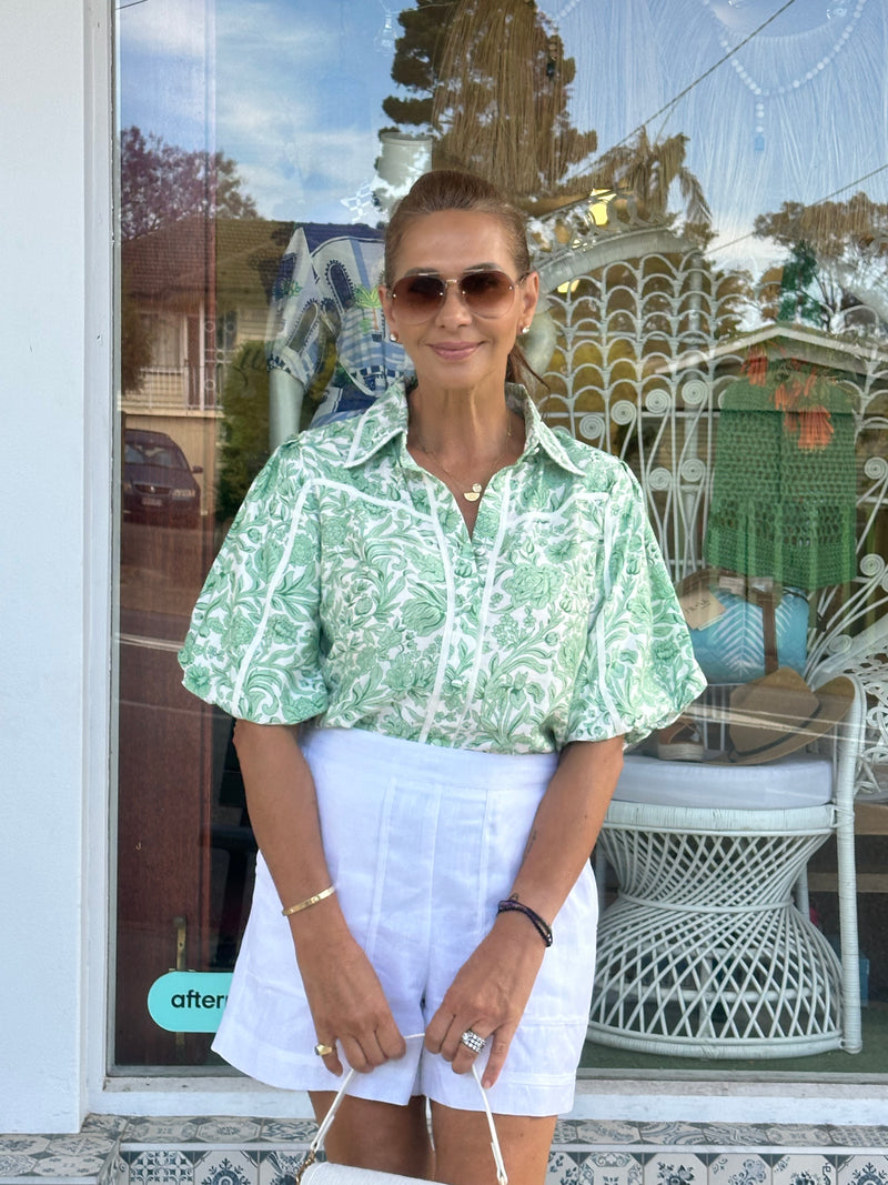 Green Ivy Blouse
