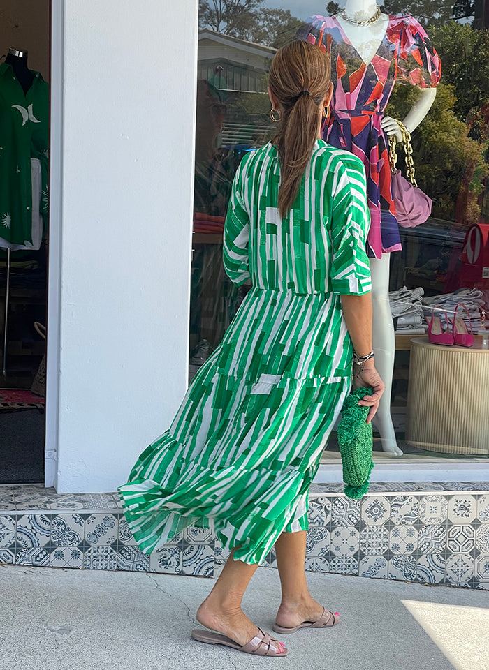 Asha Maxi Dress - Green