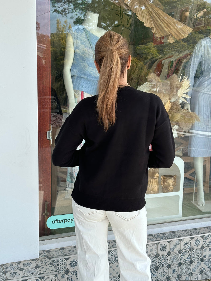 Apres Ski Knit - Black