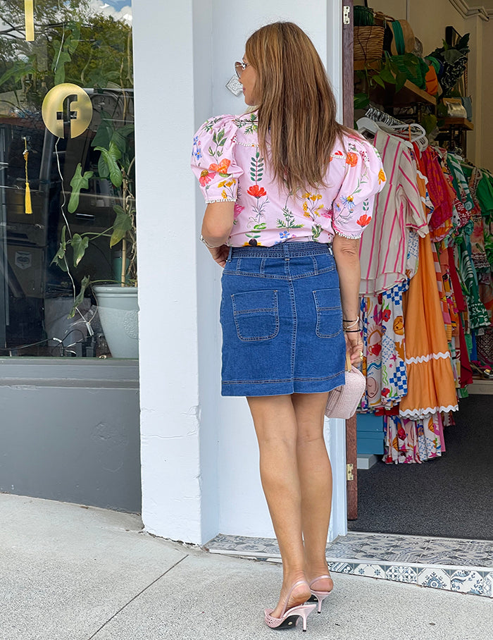 Palermo Pink Blouse
