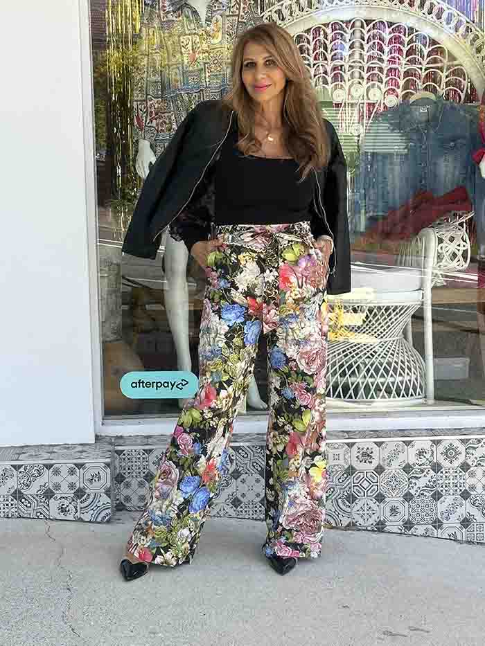 Romantic Flower Pants