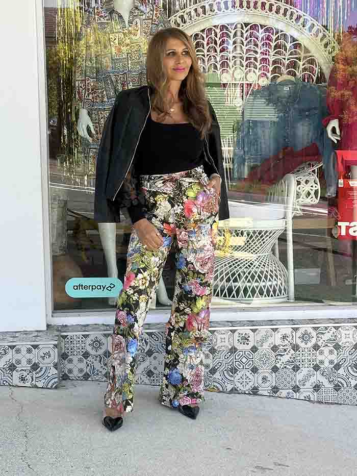 Romantic Flower Pants