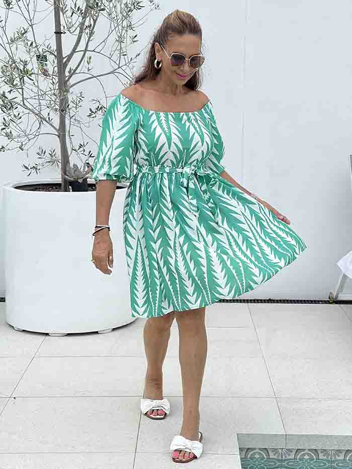 Aruba Dress - Green