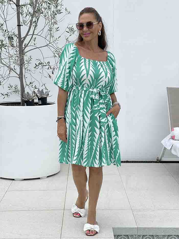 Aruba Dress - Green