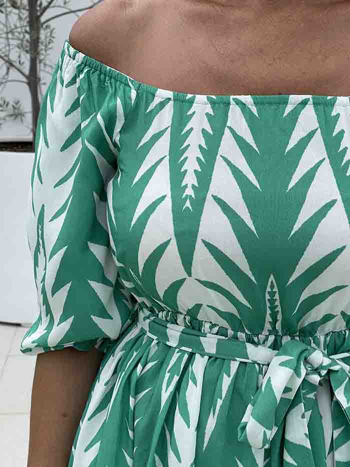 Aruba Dress - Green