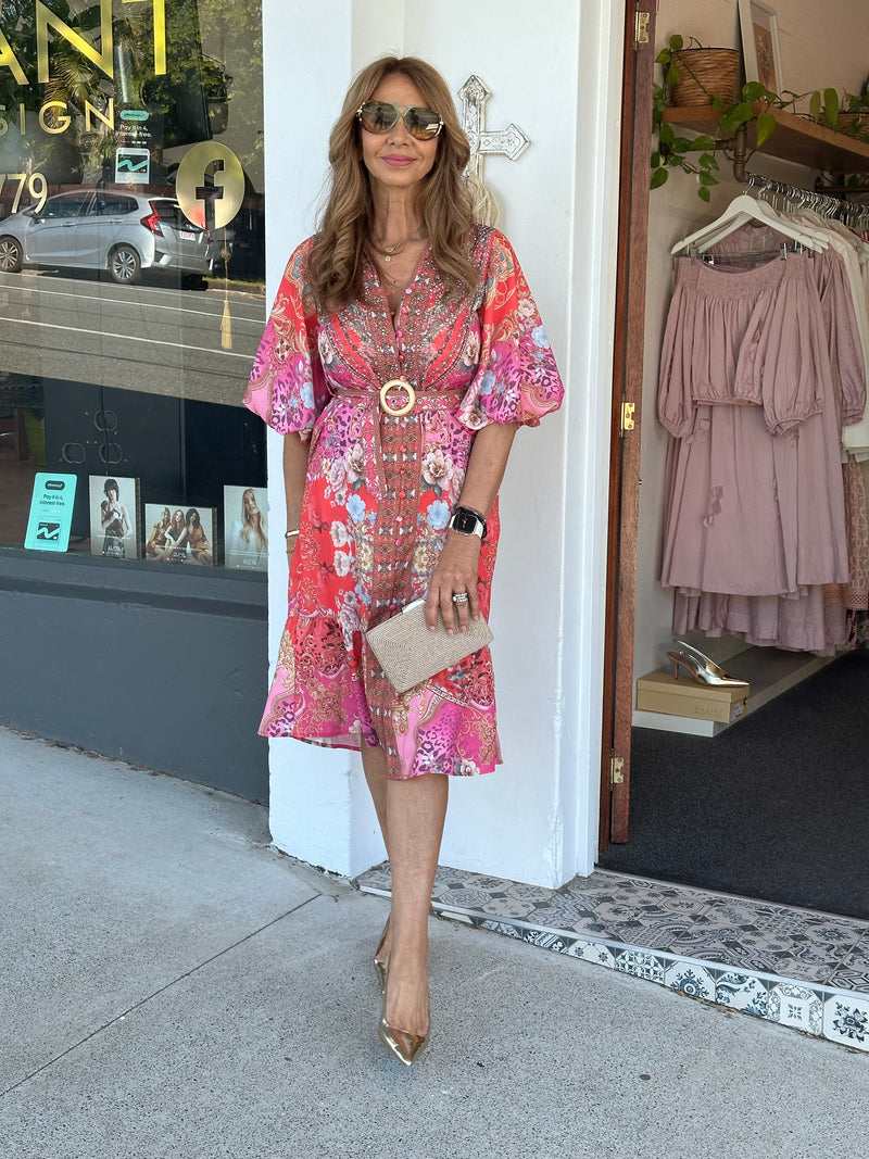 Calista Midi Dress