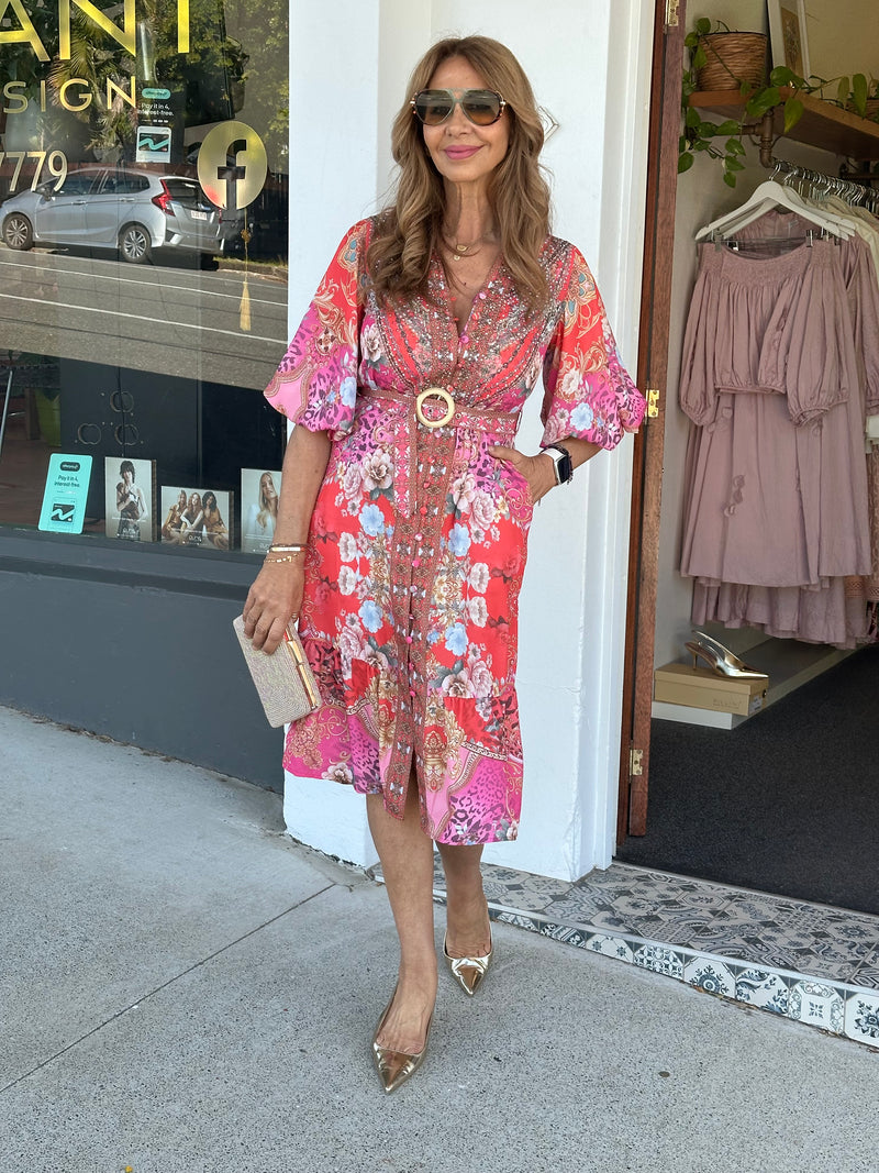 Calista Midi Dress