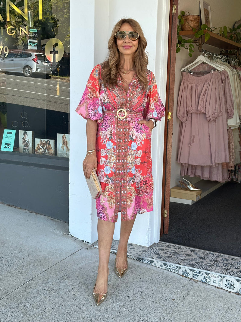 Calista Midi Dress
