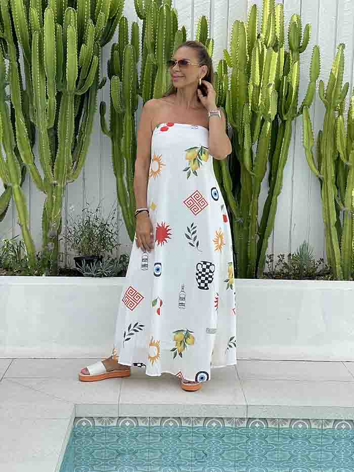 Toga Strapless Maxi