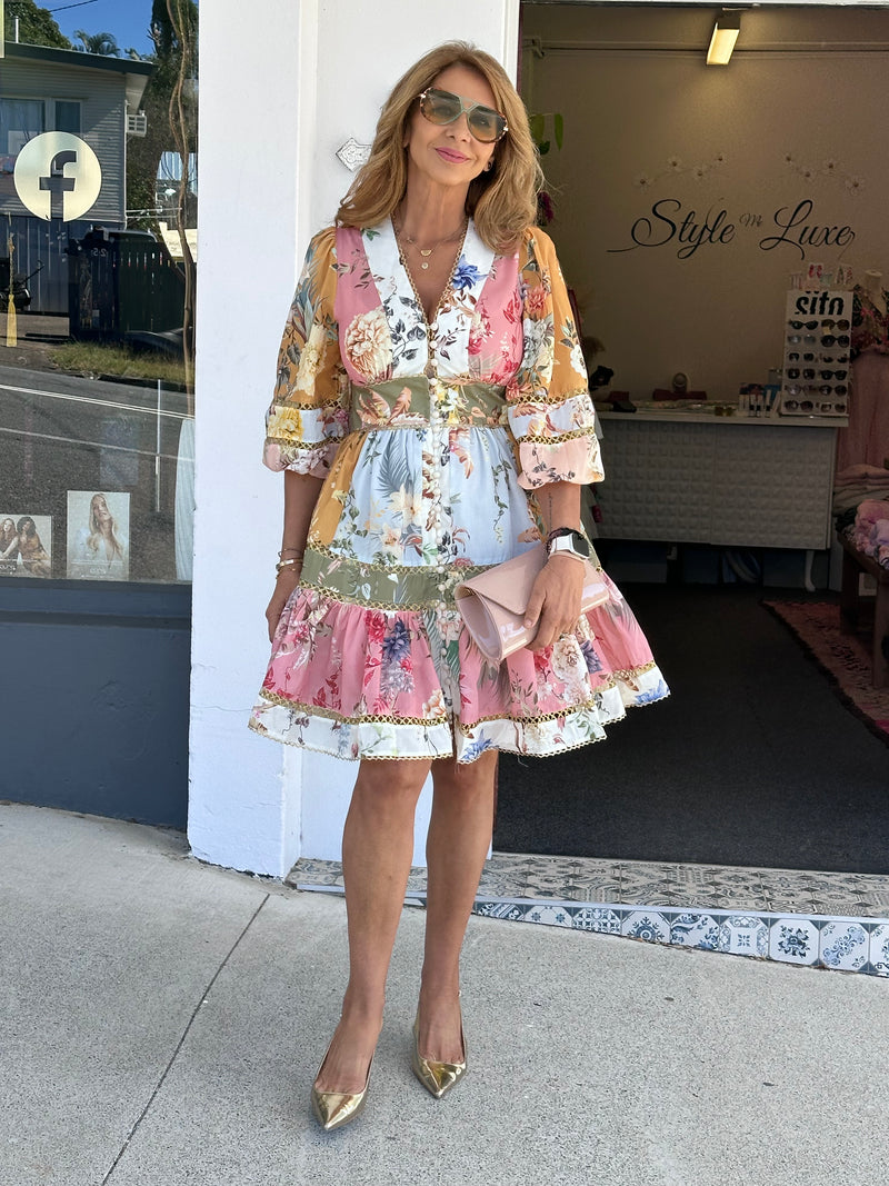 Ciara Flora Short Dress