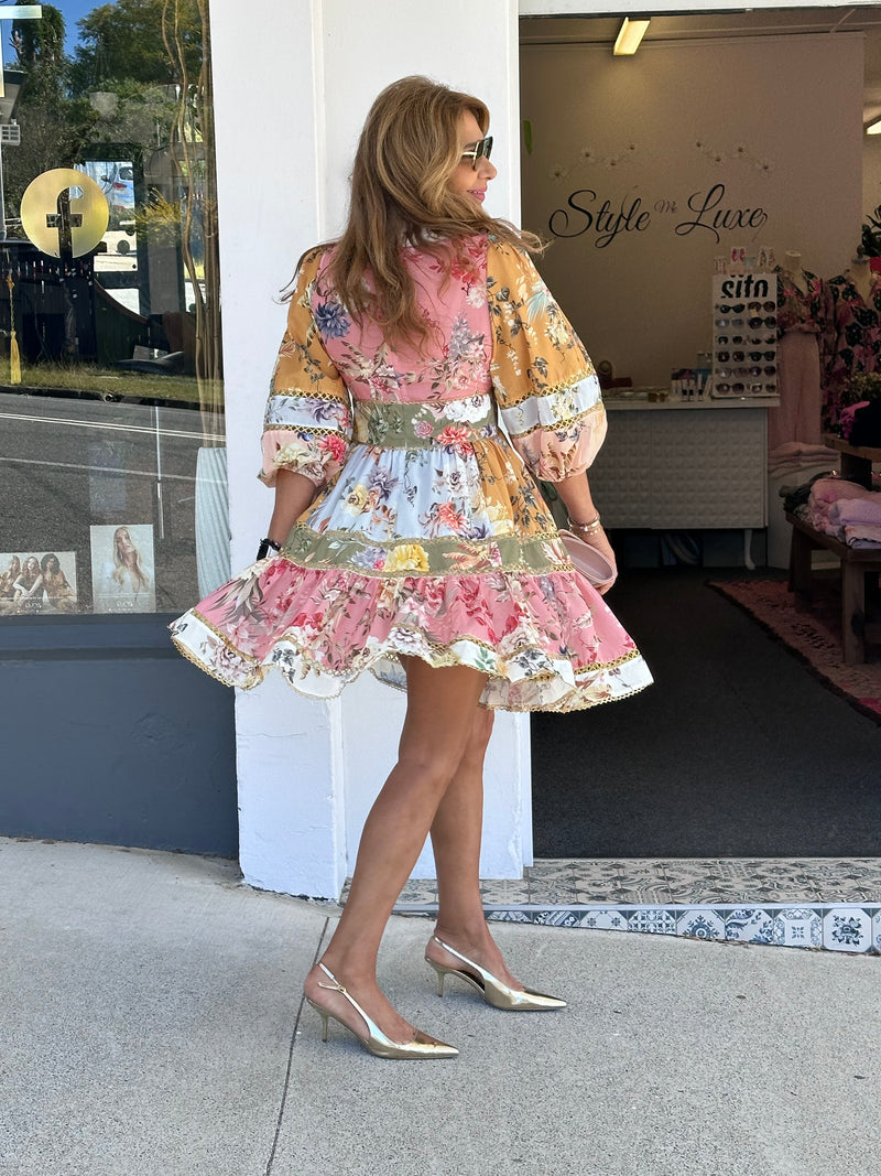 Ciara Flora Short Dress