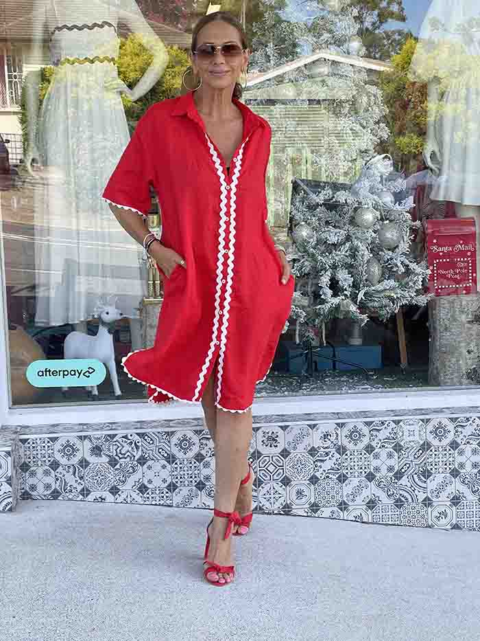 Isabel Dress - Red Ric Rac