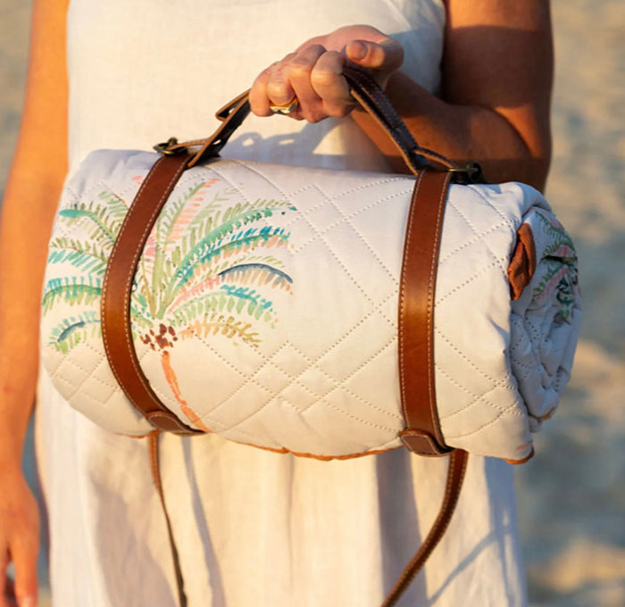 Noosa Palm Picnic Rug