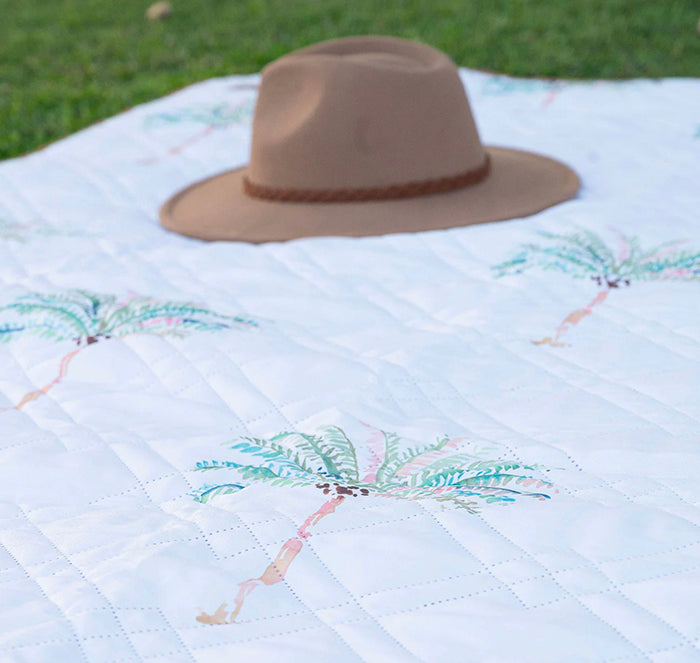 Noosa Palm Picnic Rug