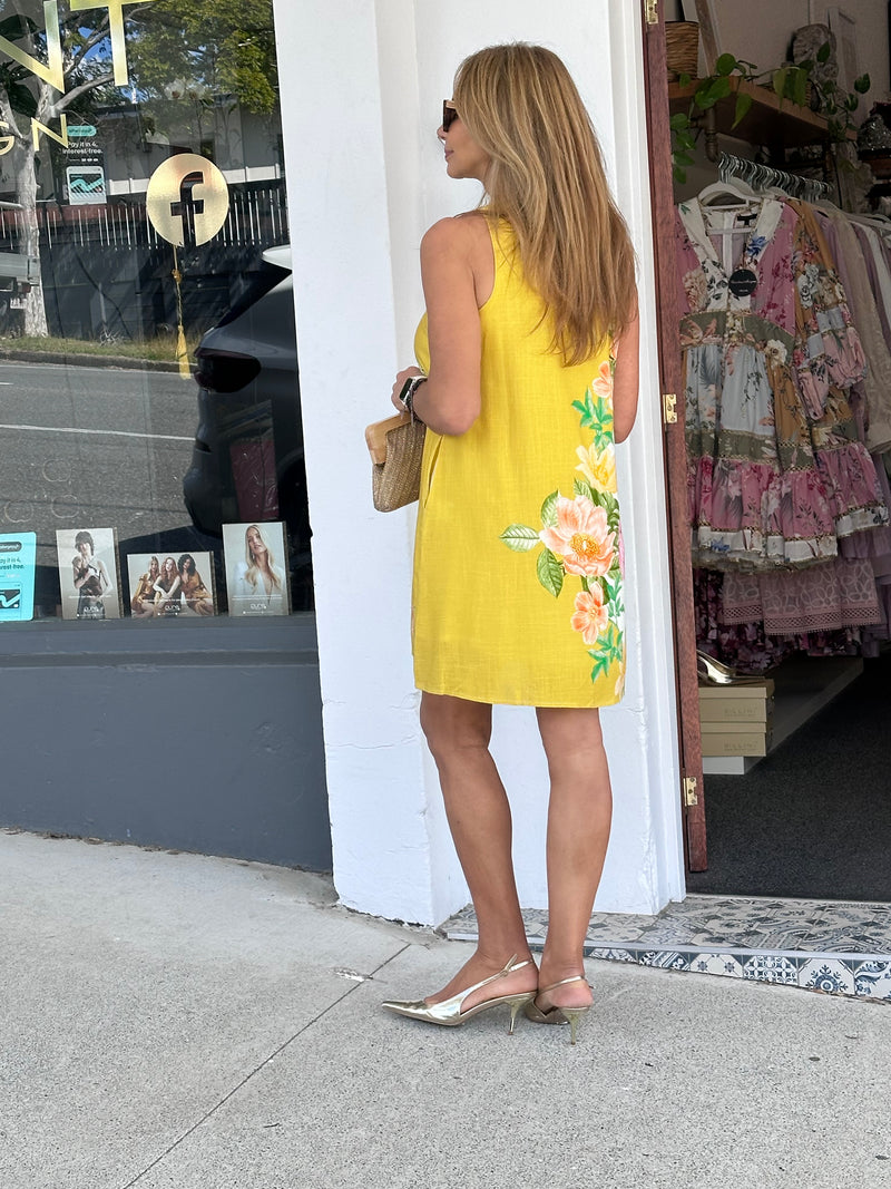 Botanical Bliss Mini Dress