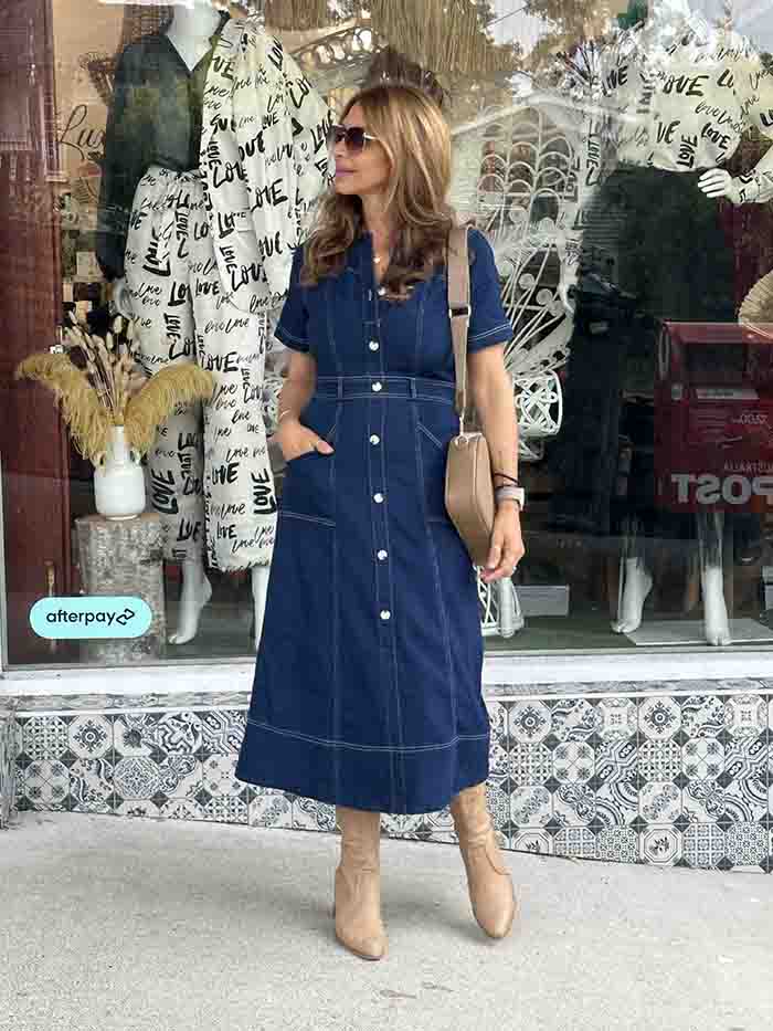Darby Denim Dress