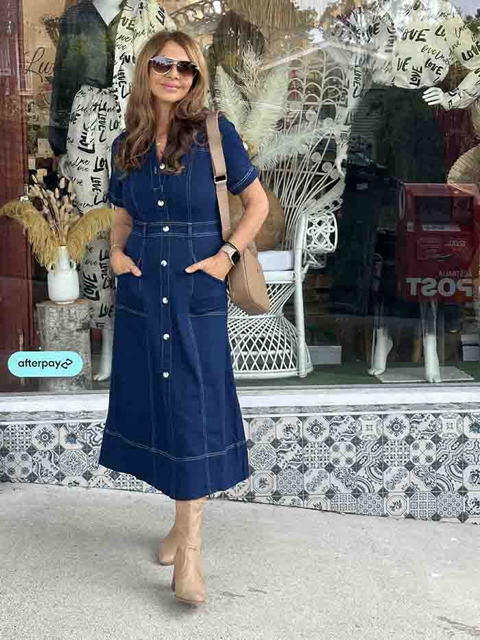 Darby Denim Dress
