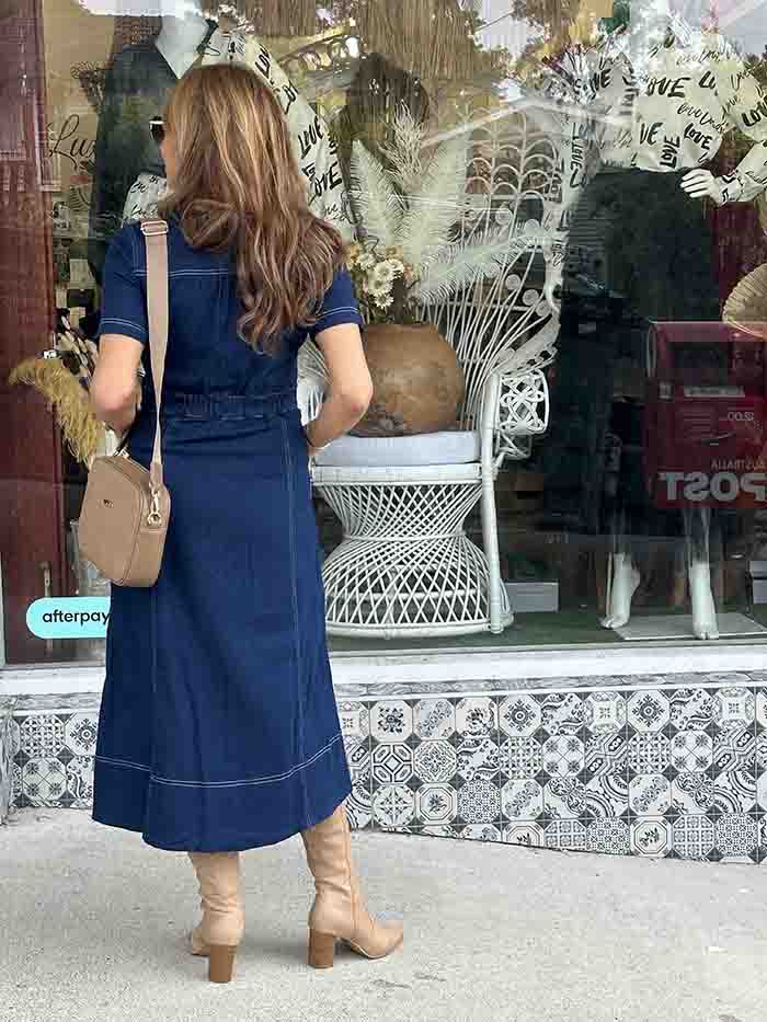 Darby Denim Dress