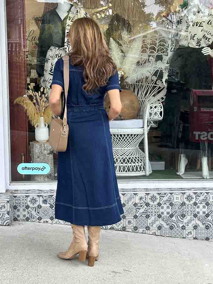 Darby Denim Dress