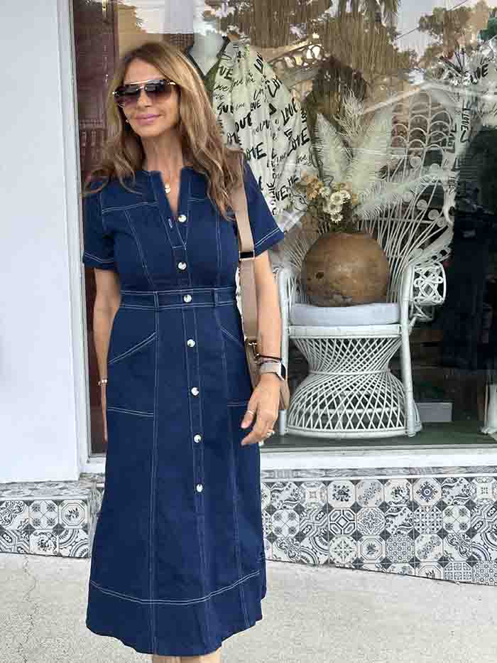 Darby Denim Dress