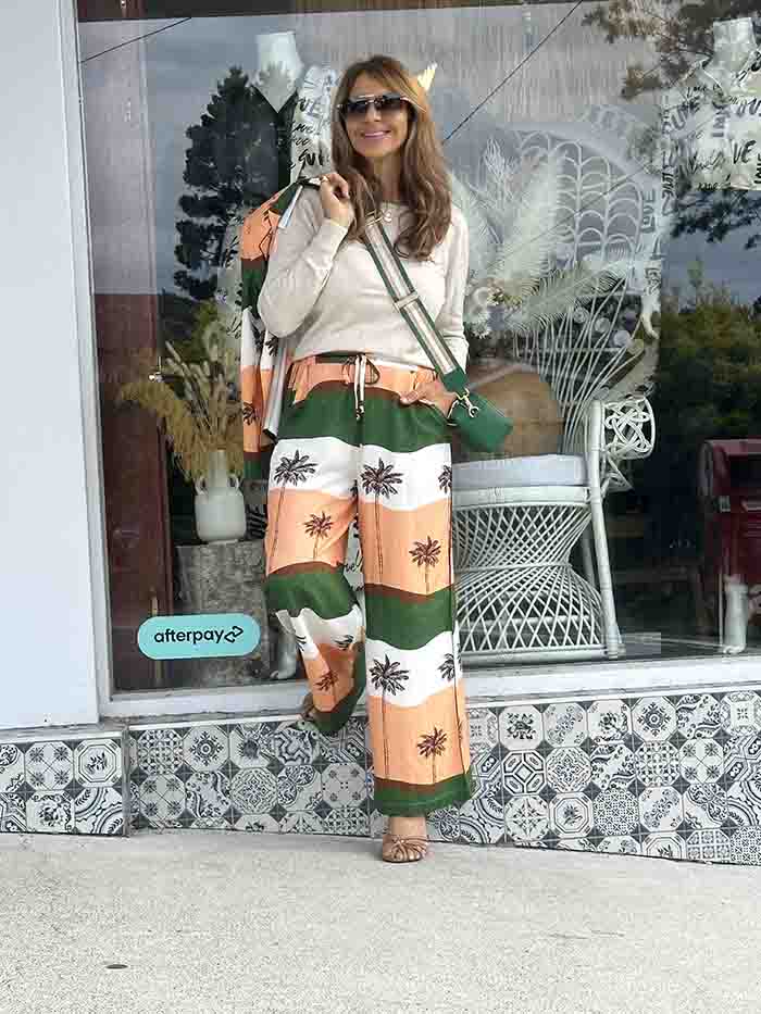 Scarlett Pants - Palm