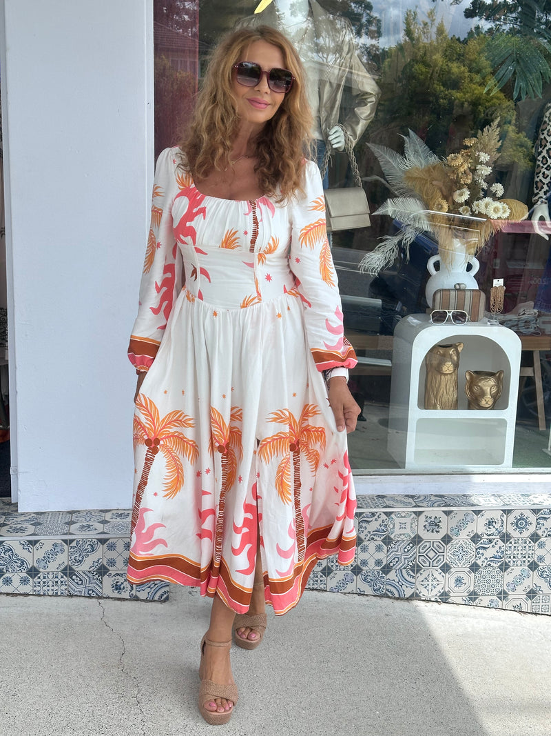 Tropics Sun Maxi Dress