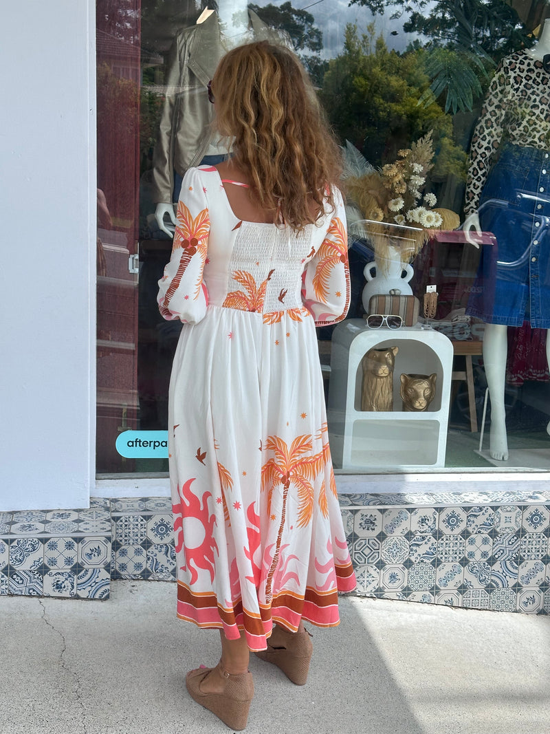 Tropics Sun Maxi Dress