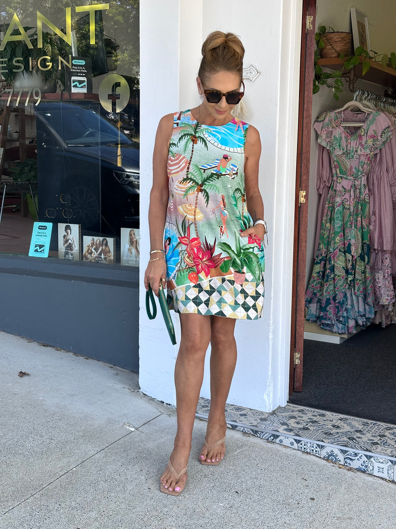 Poolside Mini Dress