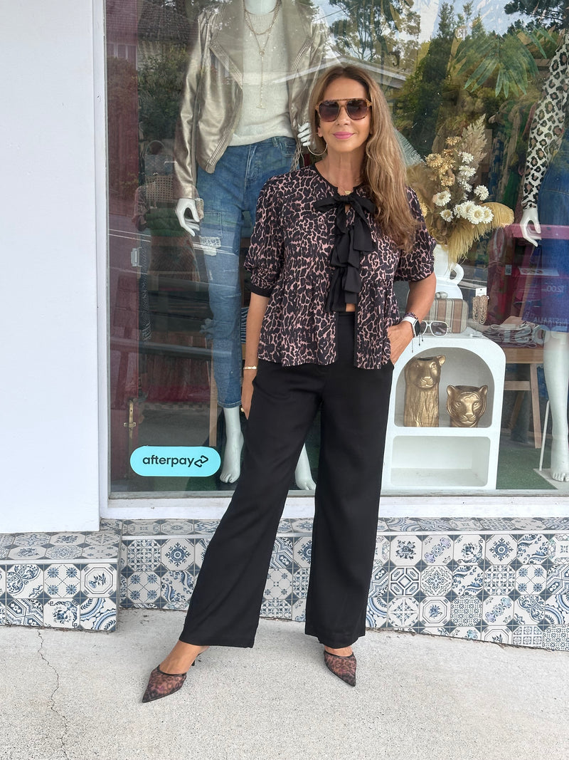 Easy Black Trouser