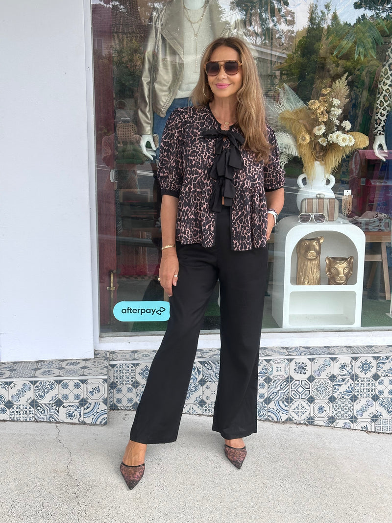 Easy Black Trouser