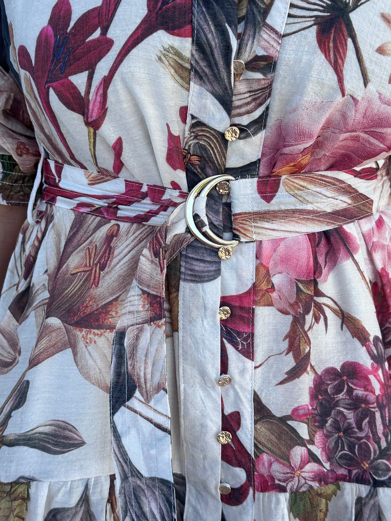 Milahi Short Dress - Floral