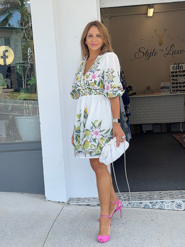 Lemoncello Mini Dress