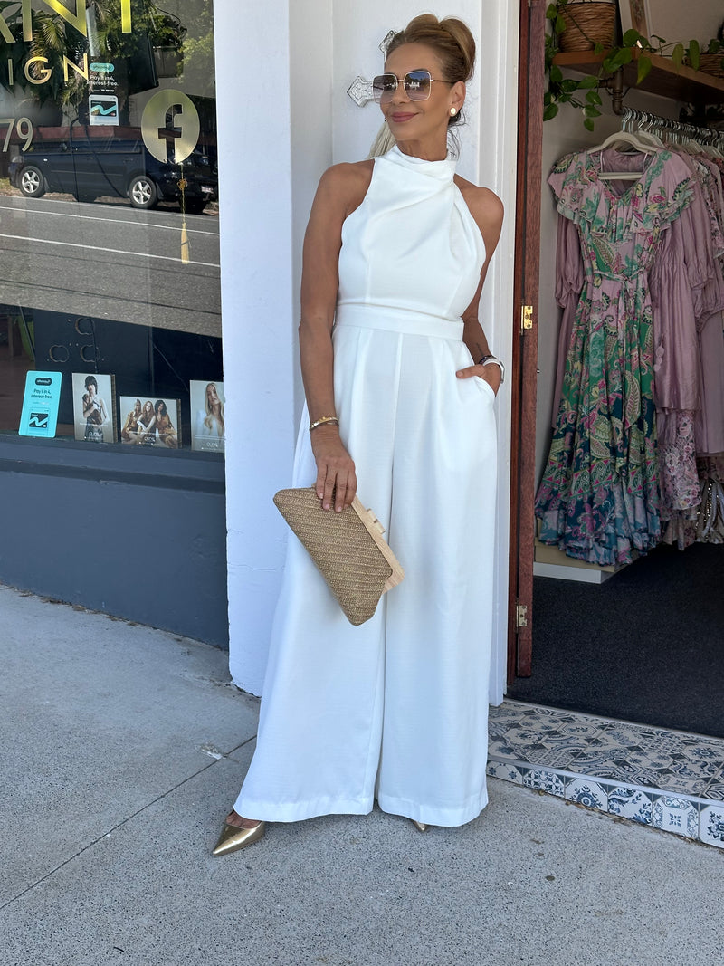 Marcella White Jumpsuit