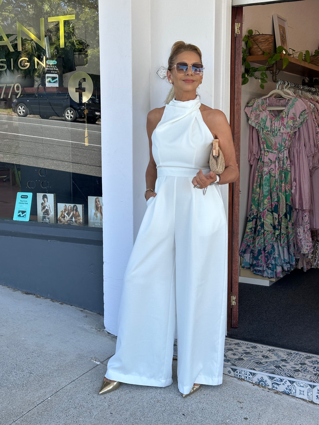 Marcella White Jumpsuit