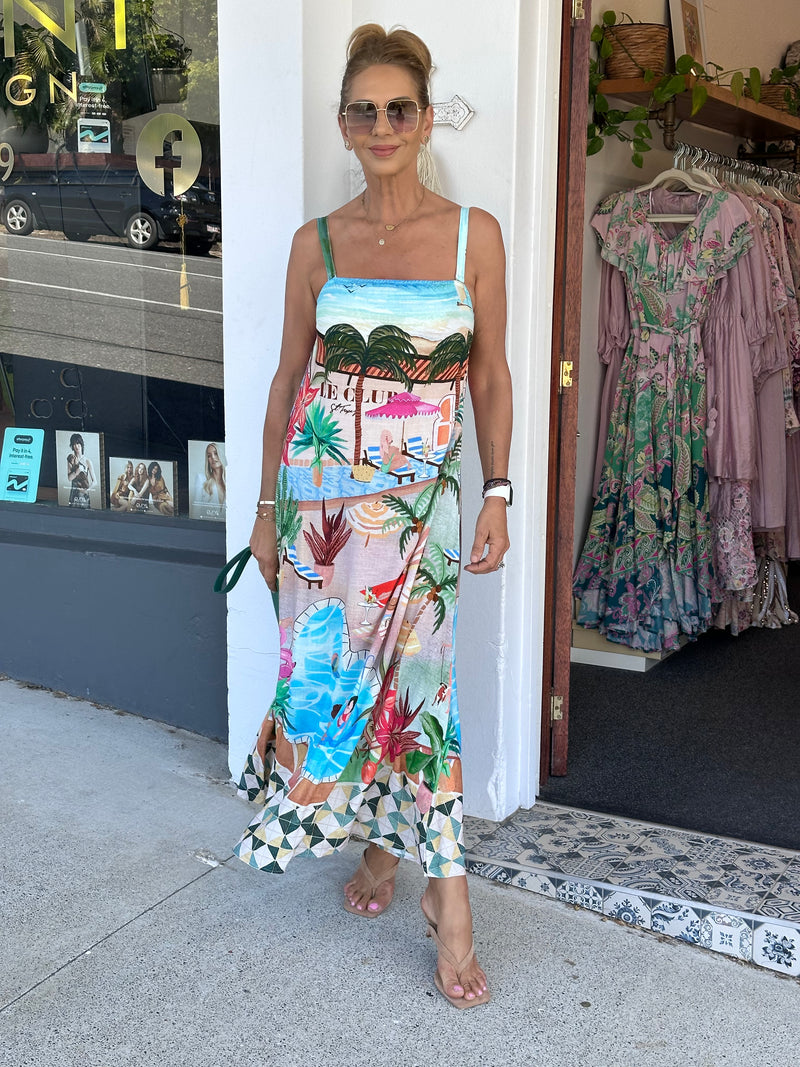 Poolside Midi Dress