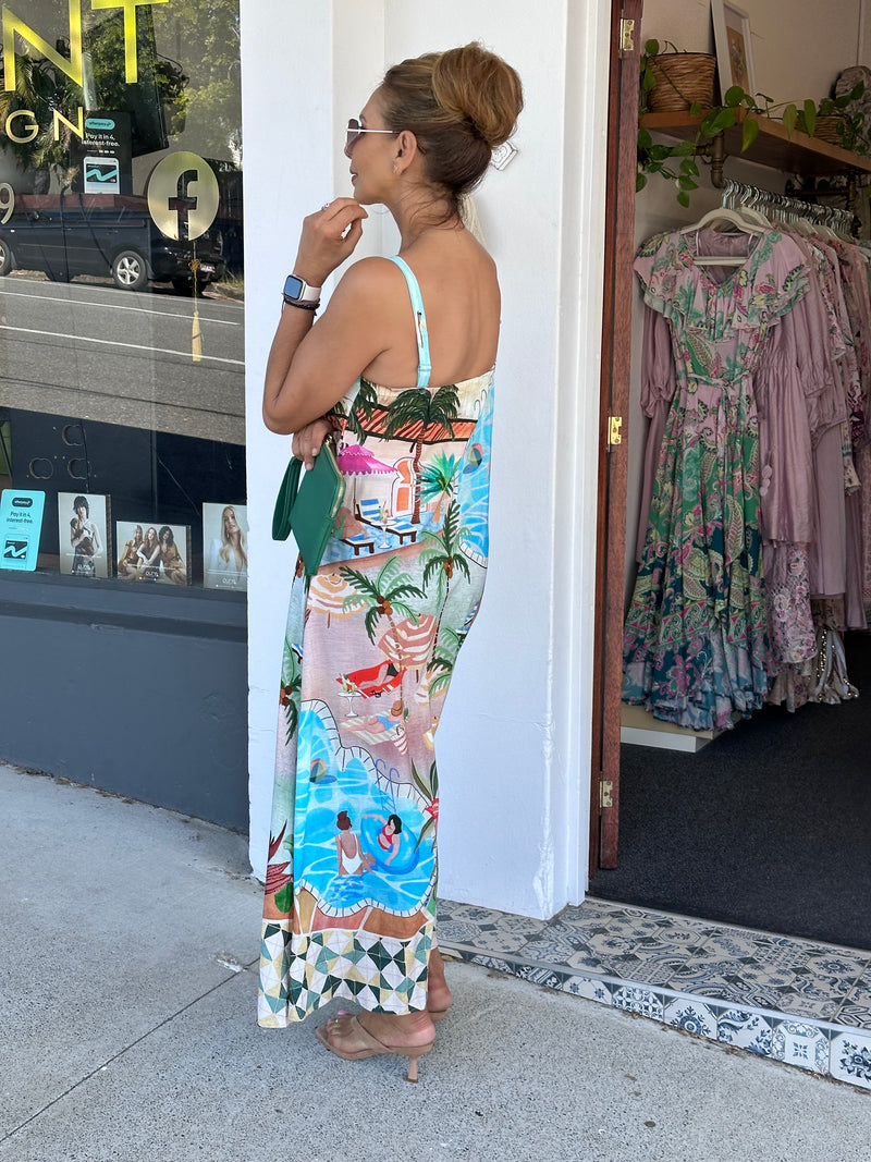 Poolside Midi Dress