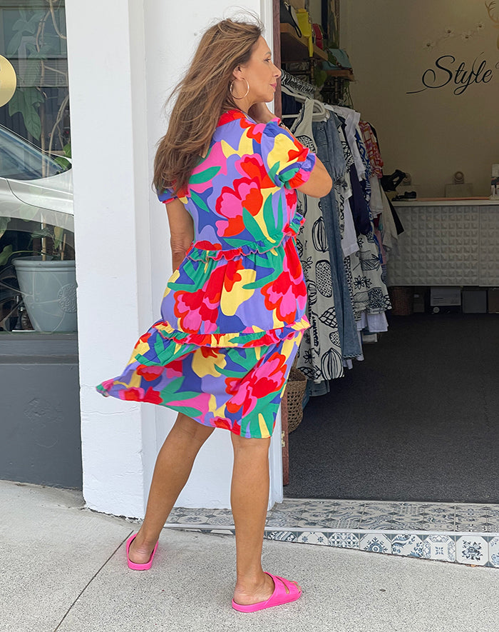 Savannah Multi Coloured Dress