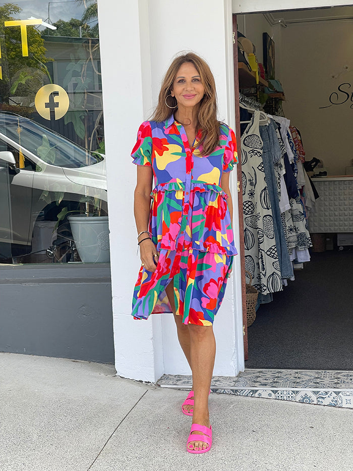 Savannah Multi Coloured Dress