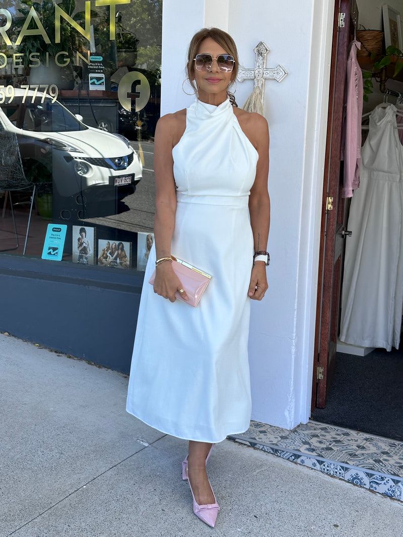 Marcella White Dress
