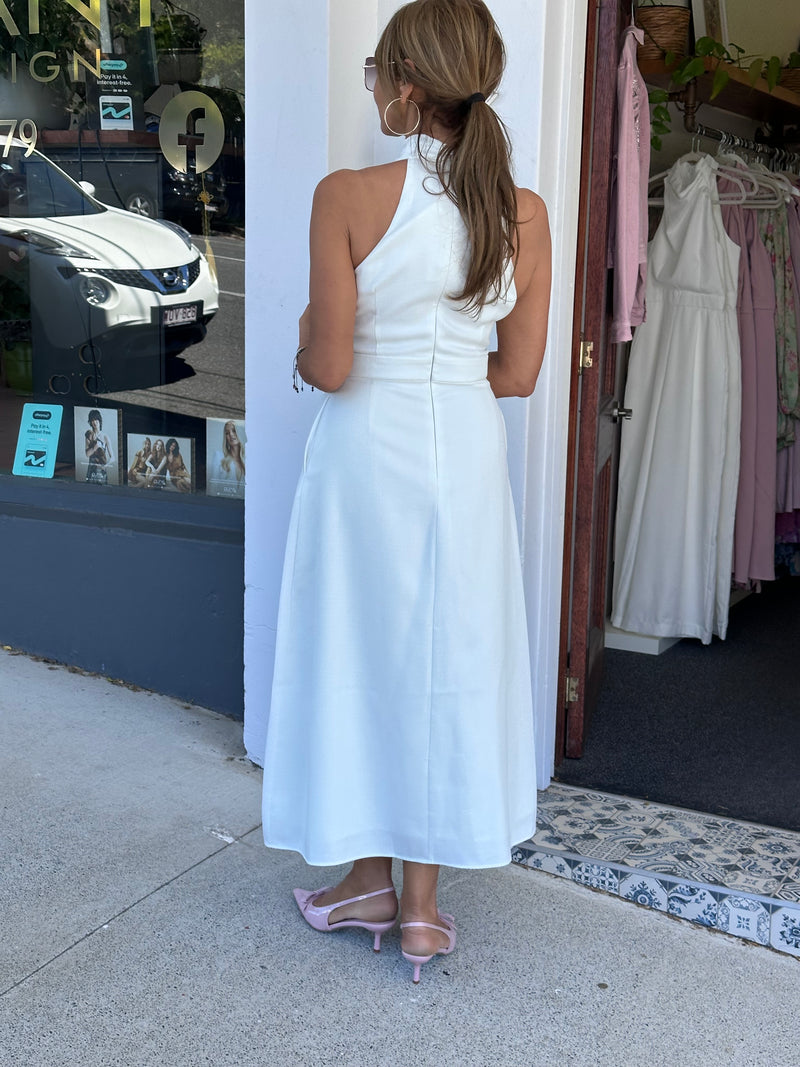 Marcella White Dress