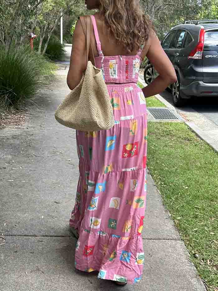 Summer Picnic Maxi Skirt