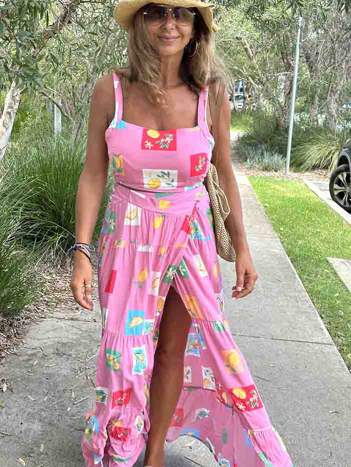 Summer Picnic Maxi Skirt