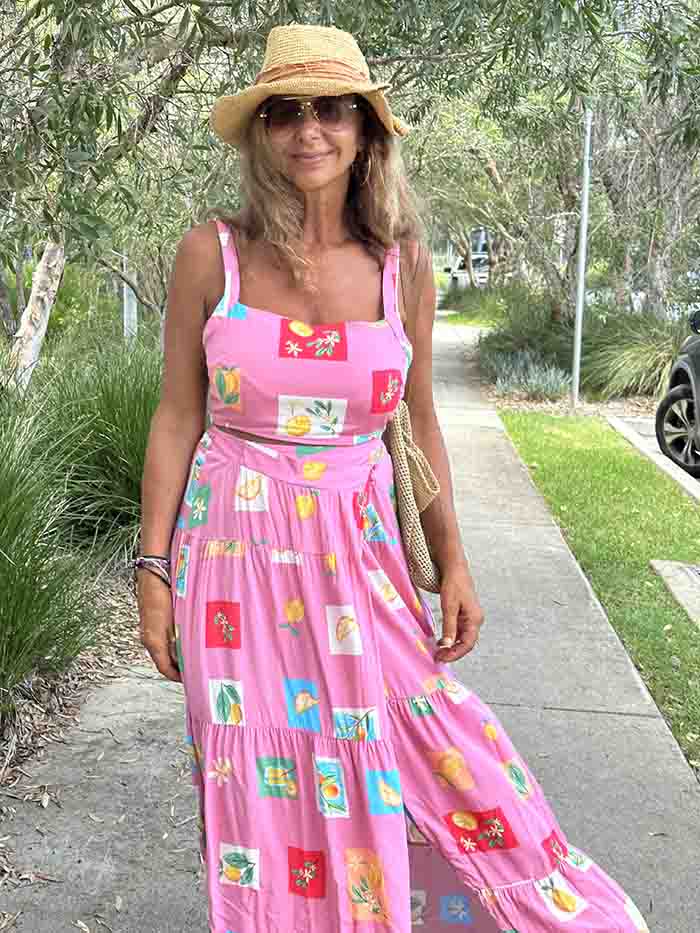 Summer Picnic Maxi Skirt