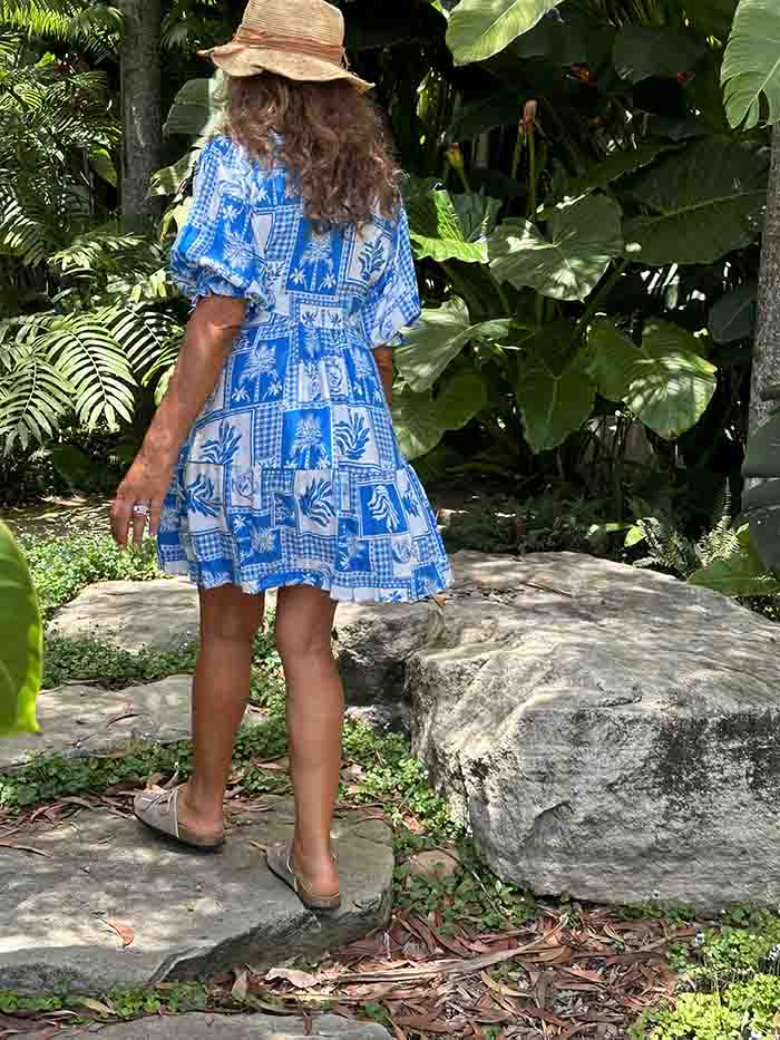 Blue Bahaus Short Dress