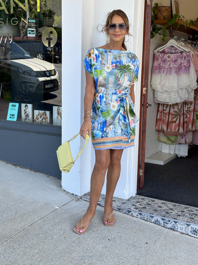 Zakynthos Summer Mini Skirt
