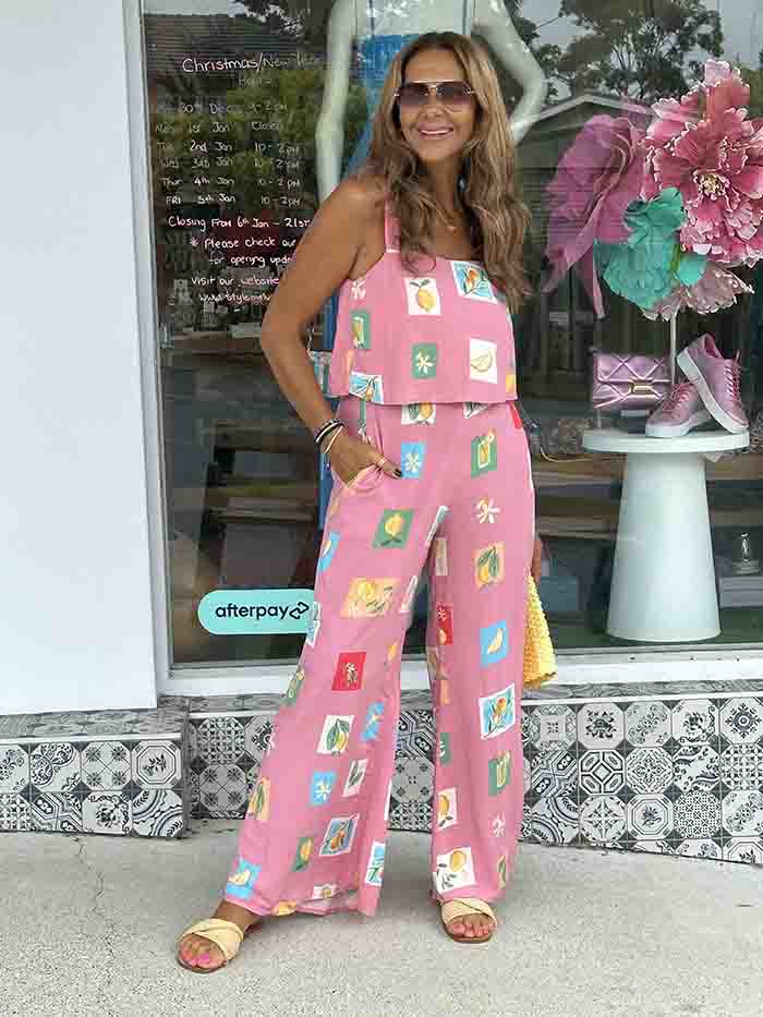 Summer Picnic Jumpsuit