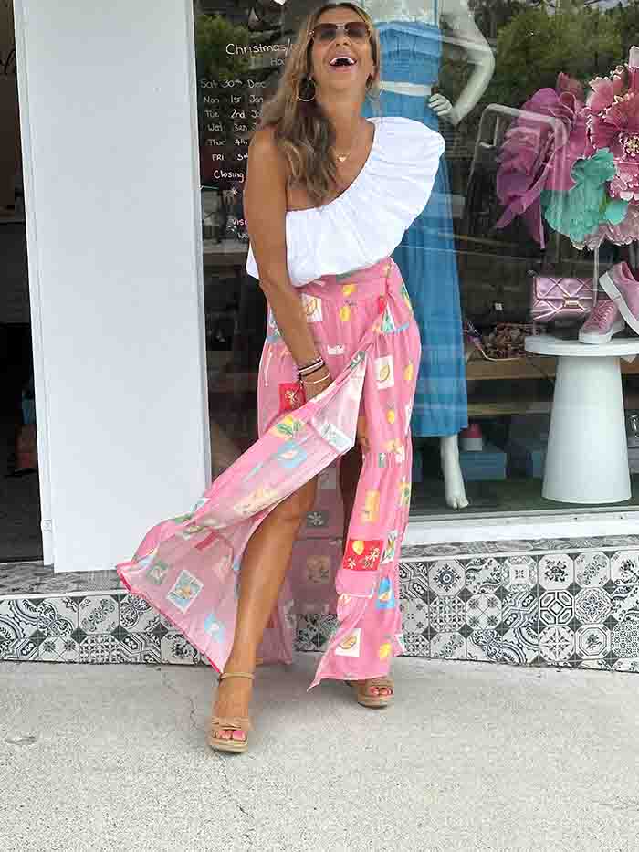 Summer Picnic Maxi Skirt