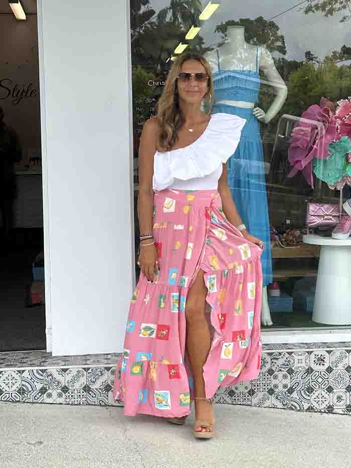 Summer Picnic Maxi Skirt