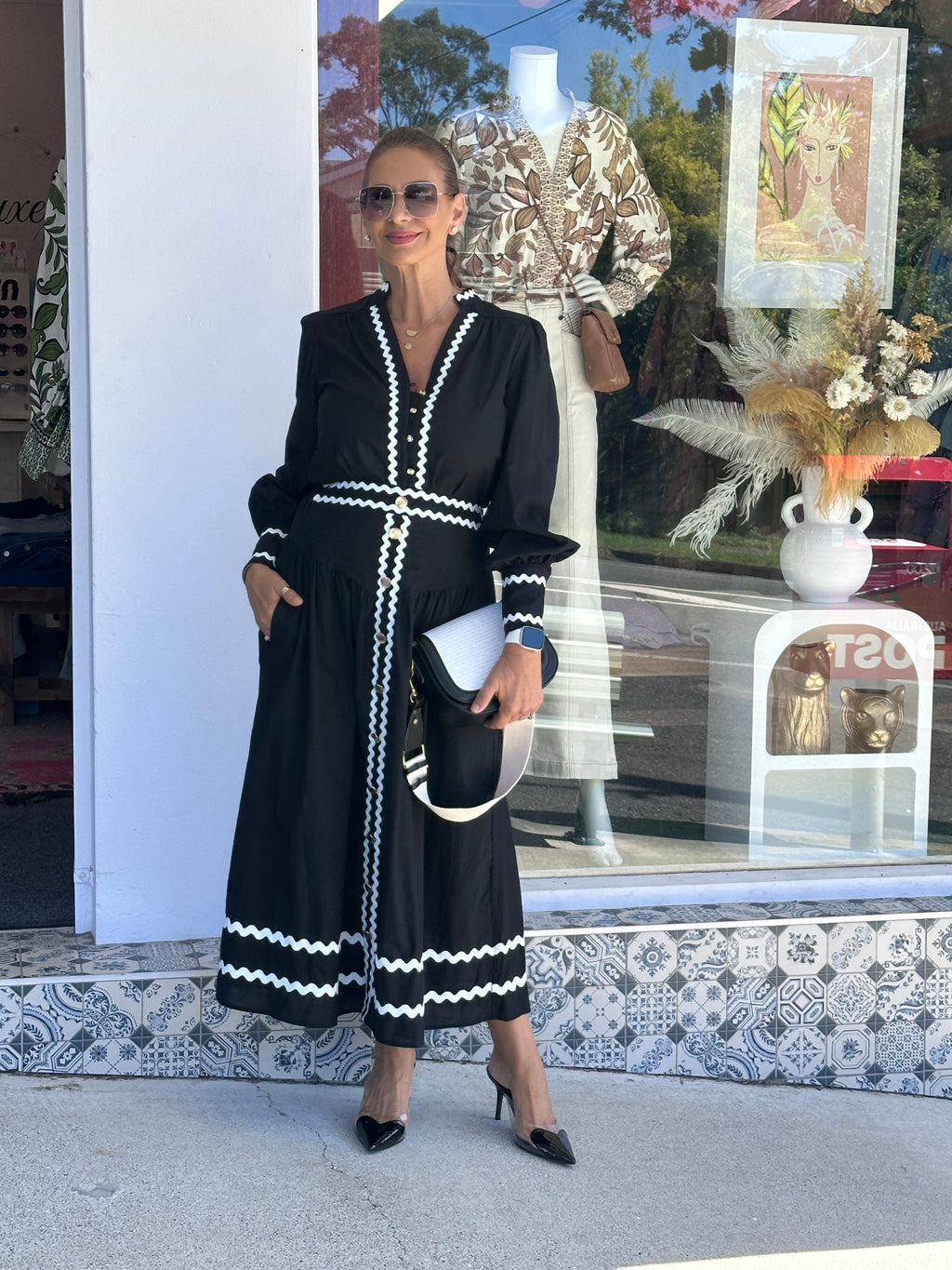Charleize Ric Rac Skirt