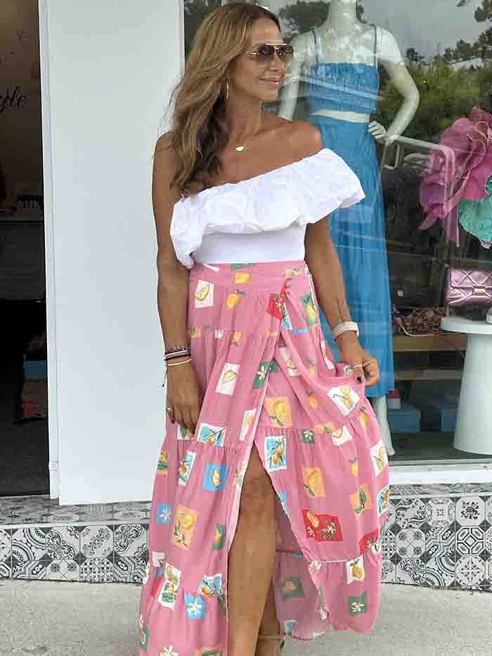 Summer Picnic Maxi Skirt